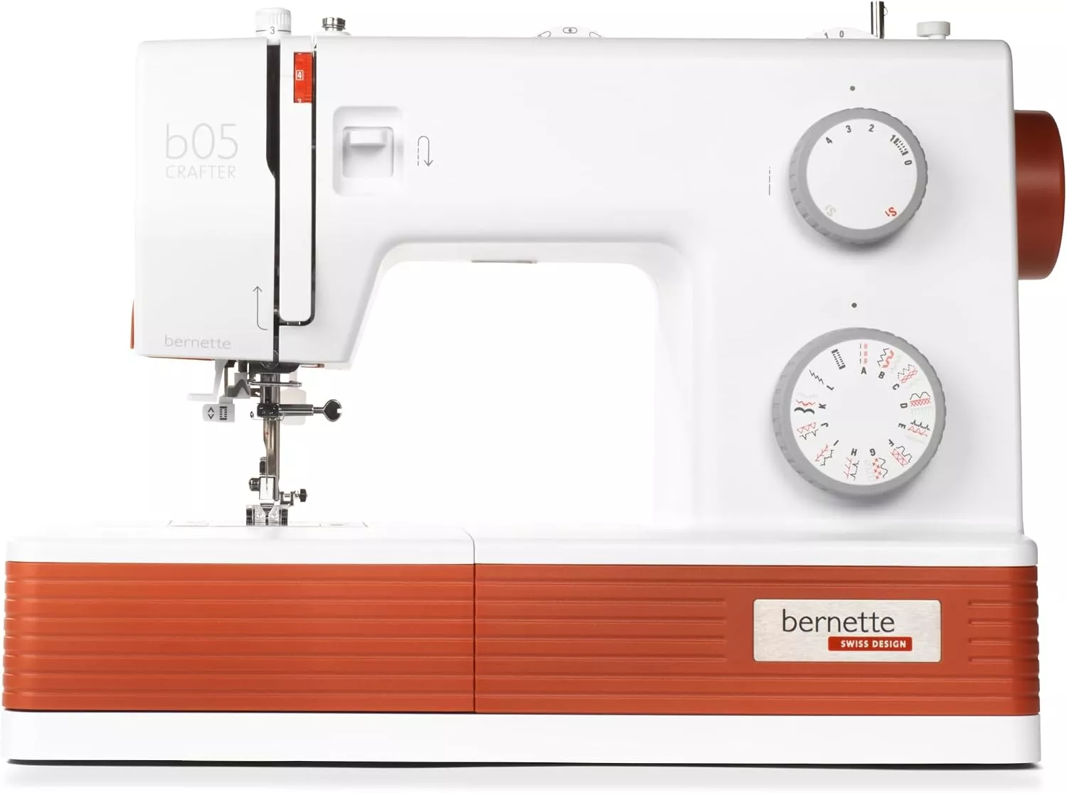 Bernette b05 Crafter — регуляторы строчки