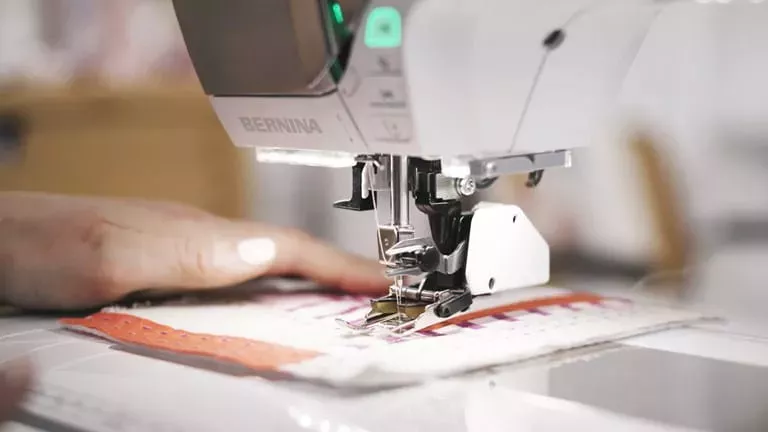 Bernina 570 QE — регулятор стежков BSR