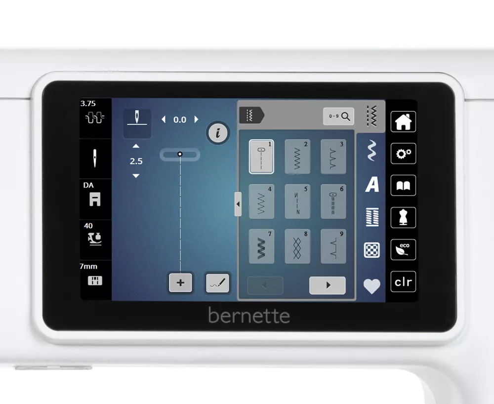 Bernette b79 — цветной сенсорный экран