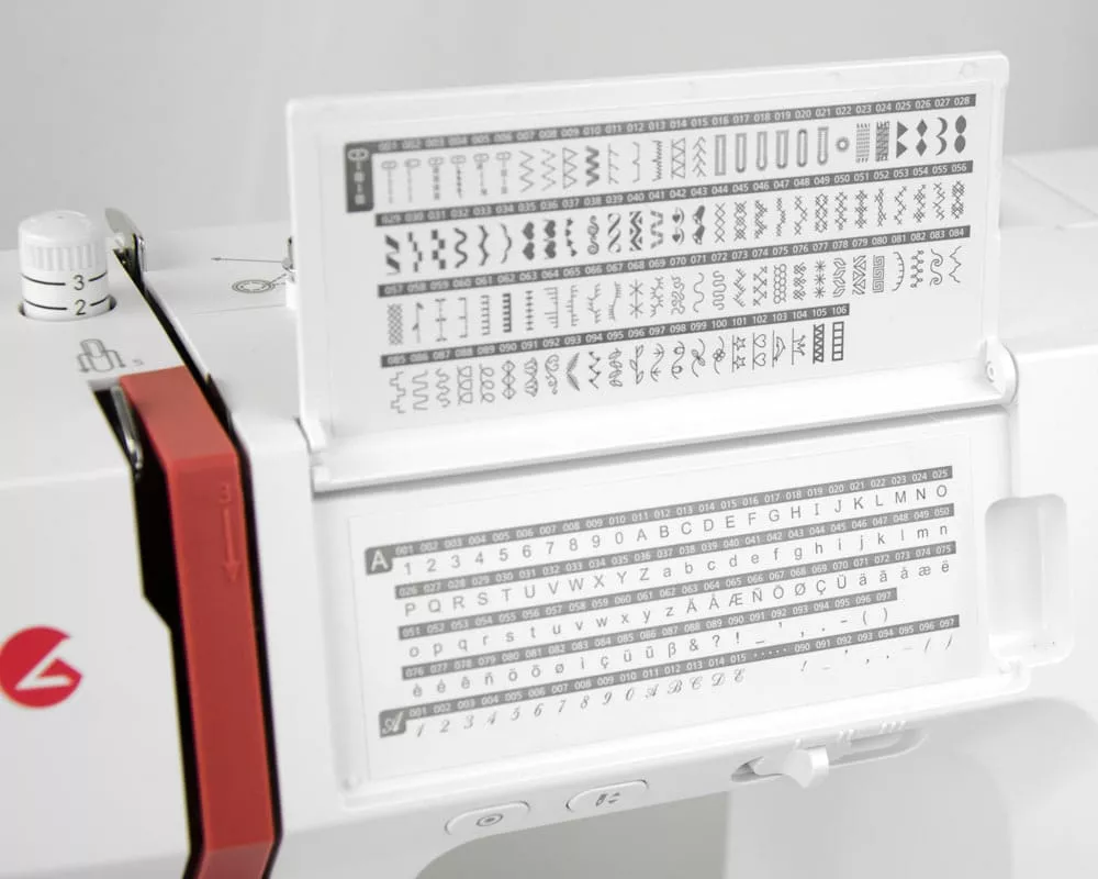 Aurora 8790 — таблица строчек и алфавиты