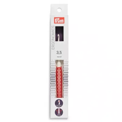 218484 Крючок эргономичный, 16 см, 3,5 мм, пластик, Prym Ergonomics