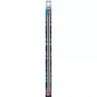 191467 Спицы прямые, алюминий, 35 см, 5,0 мм, Prym