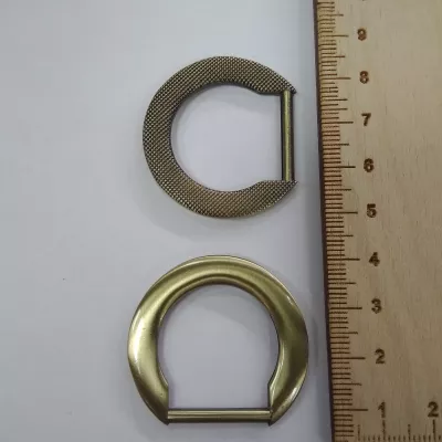 Полукольцо-8,  20 мм, антик,  металл