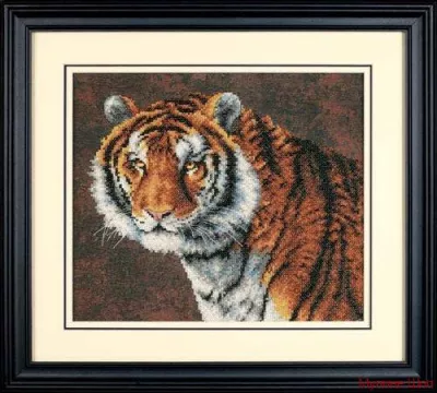3236 Набор для вышивания Тигр (Tiger), 36 x 30 см, Dimensions