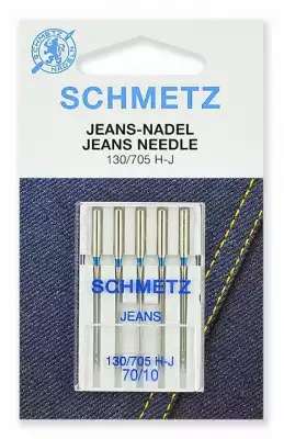 Иглы для джинсы Schmetz, 5 шт 