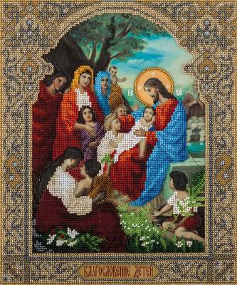Набор для вышивания PANNA CM-1662  ( ЦМ-1662 )  Икона Благословение детей