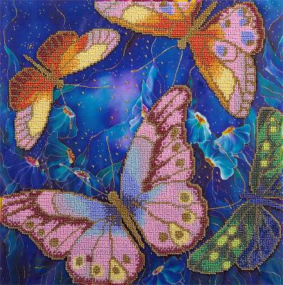 Набор для вышивания PANNA BN-5015  ( БН-5015 )  Бабочки в ночных цветах