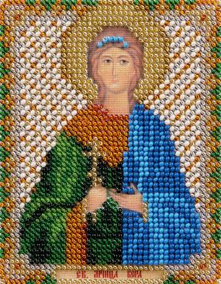 Набор для вышивания PANNA CM-1751  ( ЦМ-1751 )  Икона Святой мученицы Веры Римской