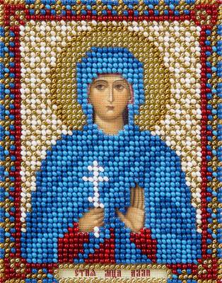 Набор для вышивания PANNA CM-1750  ( ЦМ-1750 )  Икона  Святой мученицы Аллы Готфской