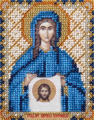 Набор для вышивания PANNA CM-1749  ( ЦМ-1749 )  Икона Святой мученицы Виринеи (Вероники) Едесской