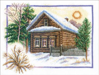 Набор для вышивания PANNA PS-0333  ( ПС-0333 )  Зима в деревне