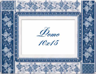 Набор для вышивания PANNA RM-1783  ( РМ-1783 )  Рамка для фотографии. Голубая лоза