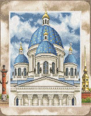 Набор для вышивания PANNA CM-1814  ( ЦМ-1814 )  Троице-Измайловский собор в Санкт-Петербурге