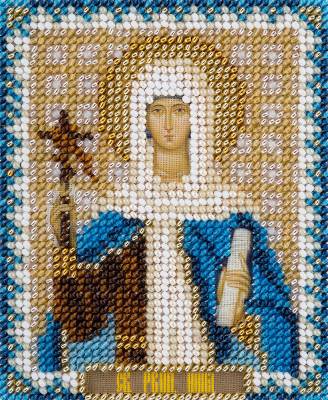 Набор для вышивания PANNA CM-1833  ( ЦМ-1833 )  Икона Святой Равноапостольной Нины, просветительницы Грузии