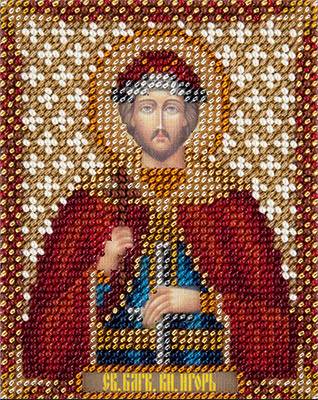Набор для вышивания PANNA CM-1876  ( ЦМ-1876 )  Икона  Святого благоверного князя Игоря Черниговского