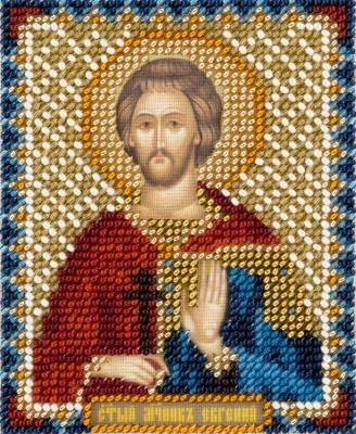 Набор для вышивания PANNA CM-1875  ( ЦМ-1875 )  Икона Святого мученика Евгения Севастийского