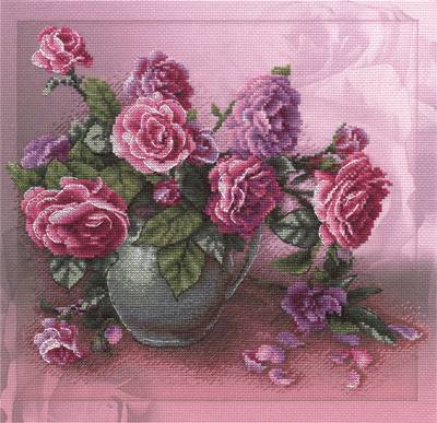 Набор для вышивания PANNA N-1315  ( Н-1315 )  Розовые мечты