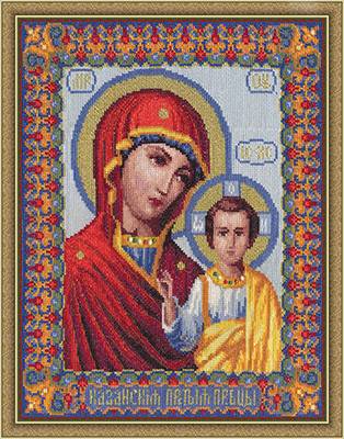 Набор для вышивания PANNA CM-0809  ( ЦМ-0809 )  Казанская икона Богородицы