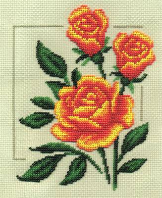 Набор для вышивания PANNA C-0980  ( Ц-0980 )  Садовые розы