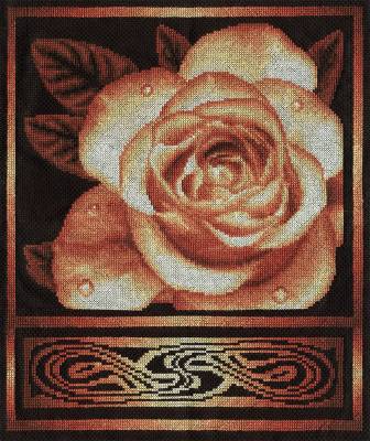 Набор для вышивания PANNA C-1021  ( Ц-1021 )  Золотистая роза