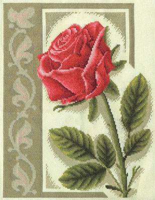 Набор для вышивания PANNA C-1266  ( Ц-1266 )  Пурпурная роза