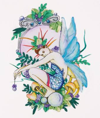 Набор для вышивания PANNA Живая картина   JK-2043  ( ЖК-2043 )  Лесная фея