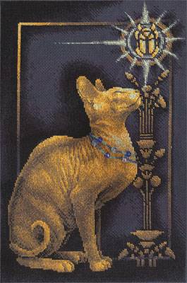 Набор для вышивания PANNA Золотая серия   K-1067  ( К-1067 )  Скарабей и кошка