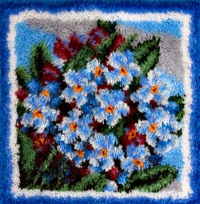 Набор для вышивания PANNA KI-1025  ( КИ-1025 )  Голубые цветочки