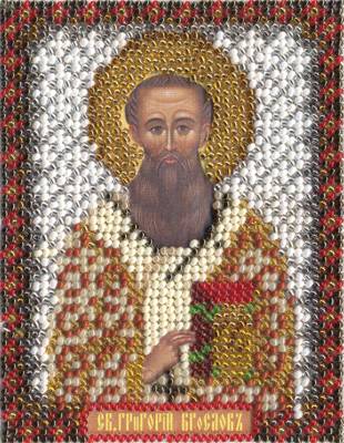 Набор для вышивания PANNA CM-1212  ( ЦМ-1212 )  Икона Святителя Григория Богослова