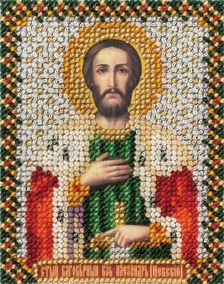 Набор для вышивания PANNA CM-1207  ( ЦМ-1207 )  Икона Святого Александра Невского