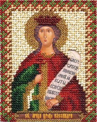 Набор для вышивания PANNA CM-1208  ( ЦМ-1208 )  Икона Св.мученицы царицы Александры