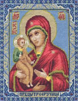 Набор для вышивания PANNA CM-1325  ( ЦМ-1325 )  Икона Божией Матери Троеручица