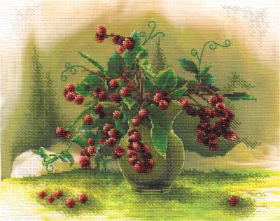 Набор для вышивания PANNA N-1191  ( Н-1191 )  Гроздья алых ягод