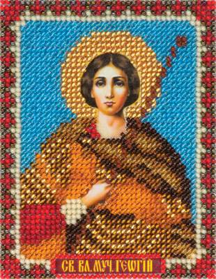 Набор для вышивания PANNA CM-1398  ( ЦМ-1398 )  Икона Святого Великомученика Георгия