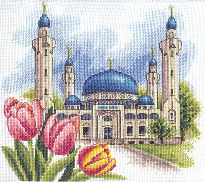 Набор для вышивания PANNA MC-1408  ( МЧ-1408 )  Соборная мечеть в Майкопе