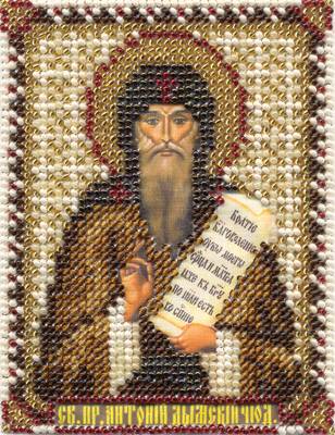 Набор для вышивания PANNA CM-1401  ( ЦМ-1401 )  Икона Преподобного  Антония Дымского