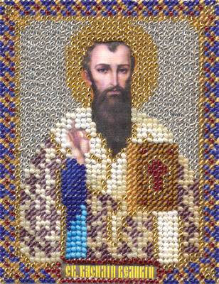 Набор для вышивания PANNA CM-1400  ( ЦМ-1400 )  Икона Святого Василия Великого