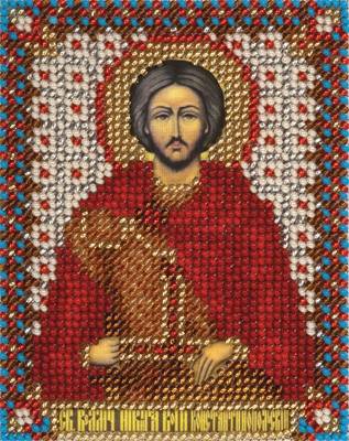 Набор для вышивания PANNA CM-1416  ( ЦМ-1416 )  Икона Св. Влкм. Никиты Воина Константинопольского