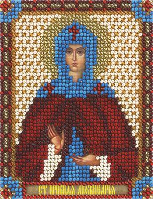 Набор для вышивания PANNA CM-1483  ( ЦМ-1483 )  Икона Святой Преподобной Аполлинарии