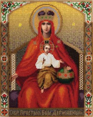 Набор для вышивания PANNA CM-1477  ( ЦМ-1477 )  Икона Божией Матери Державная