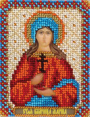 Набор для вышивания PANNA CM-1504  ( ЦМ-1504 )  Икона Святой Великомученицы Марины