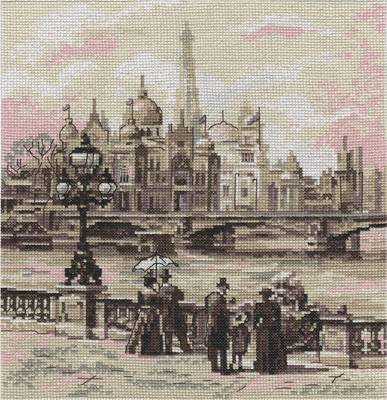 Набор для вышивания PANNA GM-1571  ( ГМ-1571 )  Париж. На мосту Александра III