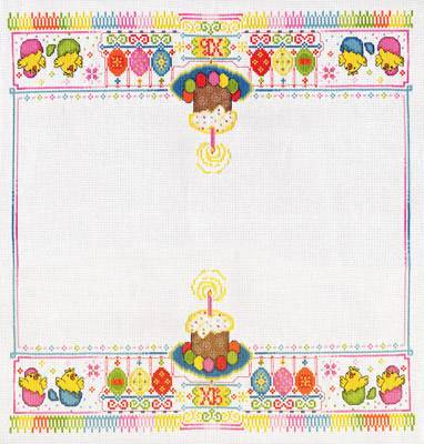 Набор для вышивания PANNA PR-1588  ( ПР-1588 )  Салфетка для Пасхи