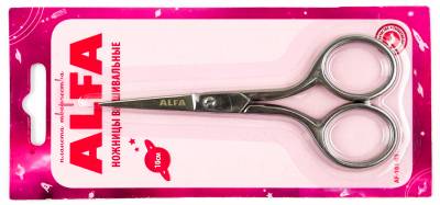 Ножницы ALFA вышивальные, 10 см