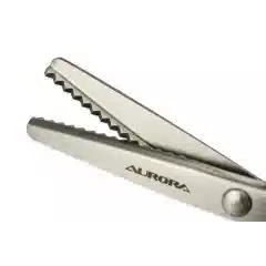 Ножницы зиг-заг, 23 см, шаг зубчика 5 мм, Aurora