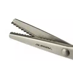 Ножницы  зиг-заг «Волна», 23 см, шаг зубчика 7 мм, Aurora