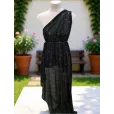 Шифон, ткань для шитья, ширина 150см, 1 м, цвет мелкие розочки — фото 2