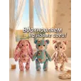 Ткань хлопок для рукоделия, 50*50 см, 100% хлопок, цвет мир игрушек, светло-голубой 50 — фото 4