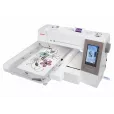 Janome Memory Craft 550E — вышивка на пяльцах